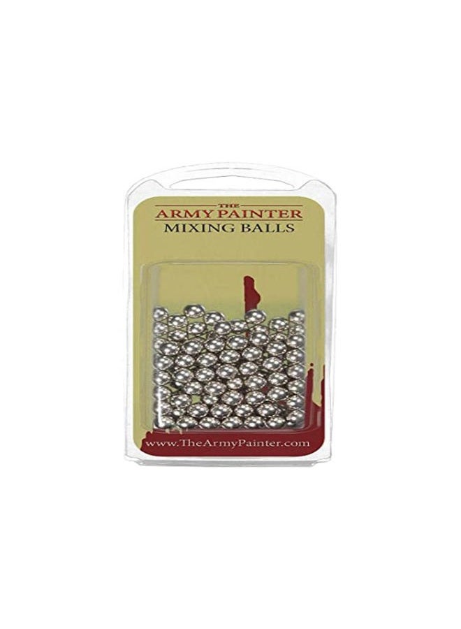 The Army Painter Paint Mixing Balls - Rust-Proof Stainless Steel Mixing Ball Ideal for Model Paint Mixer Bottle. 100 PCS Stainless Steel Mixing Paint Agitator Balls x 5.5mm/apr. 0.22” Paint Balls - Image 4